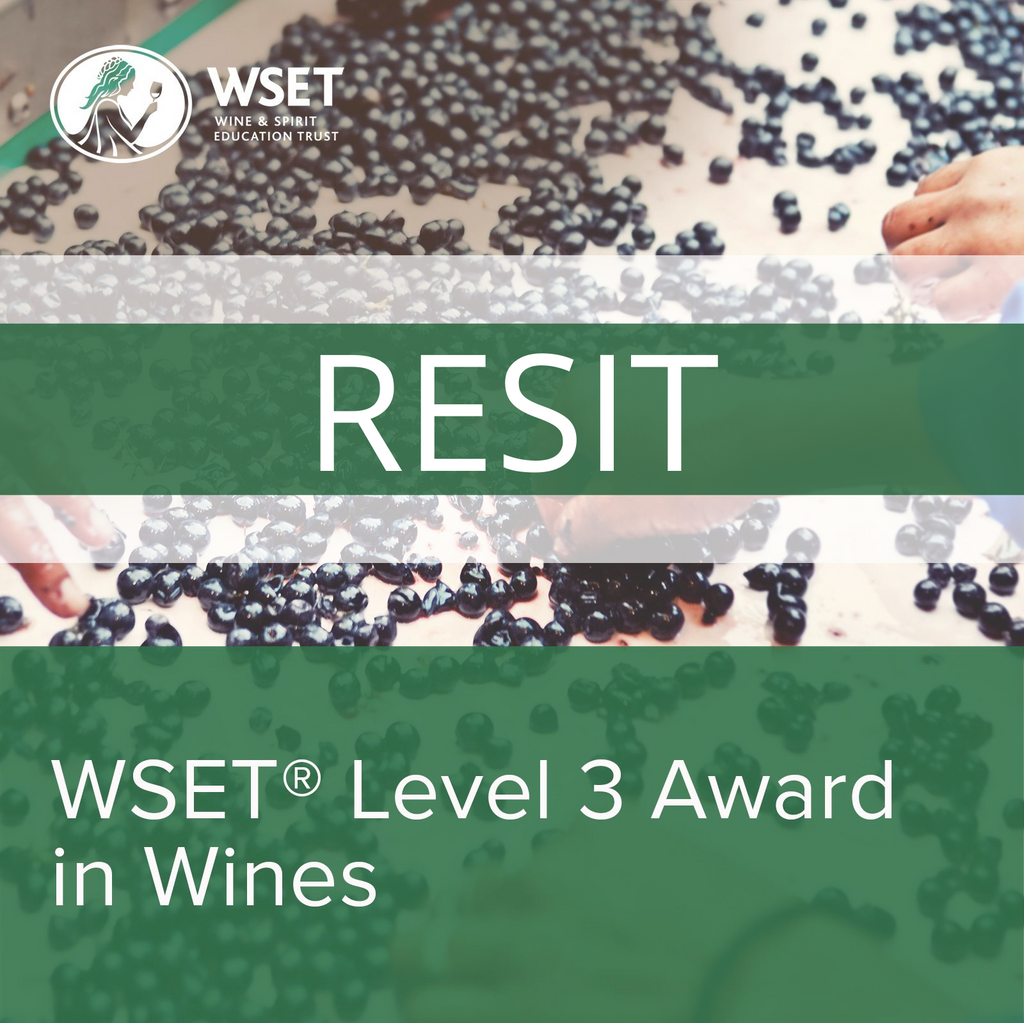 WSET L3 Resit Monday 1st of December 2025